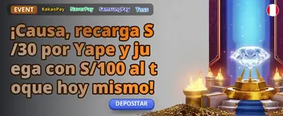Interfaz de depósito de Bitcoin en casino online